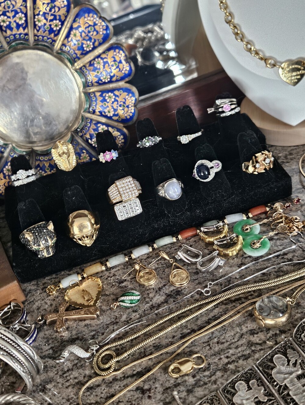 POSHMARK LIVE SOLID GOLD JEWELRY
